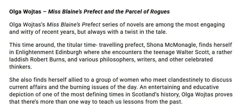 Lovely review in the latest Snack Magazine from Alistair Braidwood, aka "Scots Whay Hae! Talking about Scottish Culture so you don't have to."